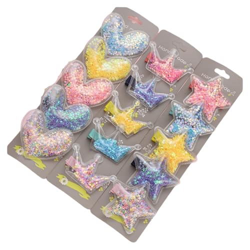 DuomaiJJ Kinder-Haarschmuck Packung Mit 15 Großen Ticksand -kinderhaarnadeln Gebrochene Haarnadel Girls Cette Clip Kopfschmuck-gemischte Farbe DuomaiJJ Kinder-Haarschmuck Packung Mit 15 Großen Ticksand -kinderhaarnadeln Gebrochene Haarnadel Girls Cette Clip Kopfschmuck-gemischte Farbe von DuomaiJJ