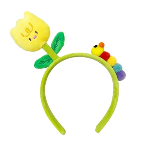 DuomaiJJ Kinder-Haarschmuck Packung Mit 3 Raupenblume Süßes Stirnband Grüne Haarnadelkopfschmuck-gelbe Blume DuomaiJJ Kinder-Haarschmuck Packung Mit 3 Raupenblume Süßes Stirnband Grüne Haarnadelkopfschmuck-gelbe Blume von DuomaiJJ