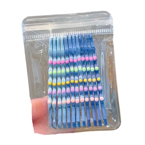 DuomaiJJ Kinder-Haarschmuck Packung Mit 4 Süßigkeitenfarben -tupfen -dot -haarclip Für Mädchen Pony Und Seitenclips-blau DuomaiJJ Kinder-Haarschmuck Packung Mit 4 Süßigkeitenfarben -tupfen -dot -haarclip Für Mädchen Pony Und Seitenclips-blau von DuomaiJJ