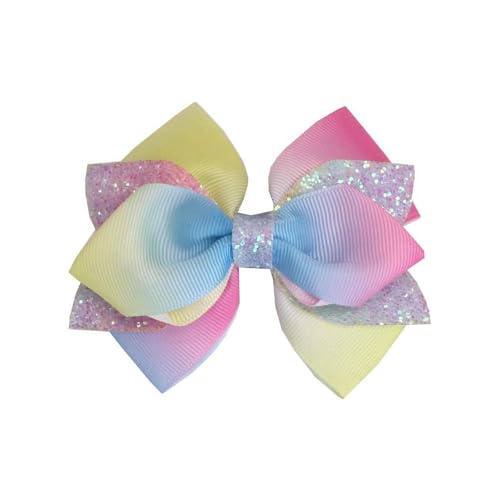 DuomaiJJ Kinder-Haarschmuck Packung Von 4 Kindern Big Bogen Süßes Und Mädchen Haarnadel Glitzer Haarzubehör Accessoires-farbe DuomaiJJ Kinder-Haarschmuck Packung Von 4 Kindern Big Bogen Süßes Und Mädchen Haarnadel Glitzer Haarzubehör Accessoires-farbe von DuomaiJJ