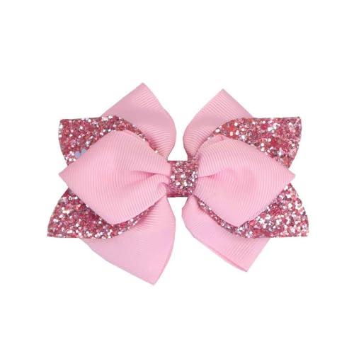 DuomaiJJ Kinder-Haarschmuck Packung Von 4 Kindern Big Bogen Süßes Und Mädchen Haarnadel Glitzer Haarzubehör Accessoires-rosa DuomaiJJ Kinder-Haarschmuck Packung Von 4 Kindern Big Bogen Süßes Und Mädchen Haarnadel Glitzer Haarzubehör Accessoires-rosa von DuomaiJJ
