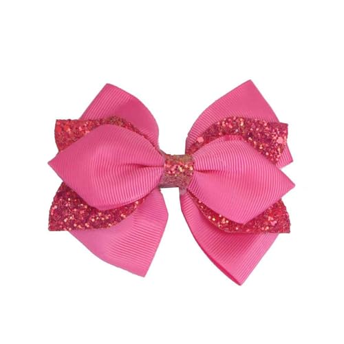 DuomaiJJ Kinder-Haarschmuck Packung Von 4 Kindern Big Bogen Süßes Und Mädchen Haarnadel Glitzer Haarzubehör Accessoires-rosenrot DuomaiJJ Kinder-Haarschmuck Packung Von 4 Kindern Big Bogen Süßes Und Mädchen Haarnadel Glitzer Haarzubehör Accessoires-rosenrot von DuomaiJJ