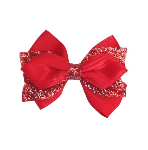 DuomaiJJ Kinder-Haarschmuck Packung Von 4 Kindern Big Bogen Süßes Und Mädchen Haarnadel Glitzer Haarzubehör Accessoires-rot DuomaiJJ Kinder-Haarschmuck Packung Von 4 Kindern Big Bogen Süßes Und Mädchen Haarnadel Glitzer Haarzubehör Accessoires-rot von DuomaiJJ