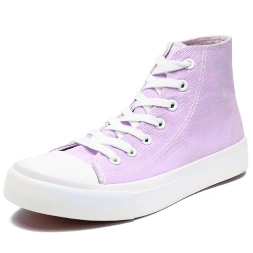 Duovodu Kinder Turnschuhe Mädchen Jungen High-Top Segeltuchschuhe Sneakers Klassische Verstellbare Riemen Canvas Walking Sportschuhe von Duovodu
