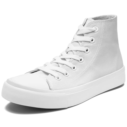 Duovodu Kinder Turnschuhe Mädchen Jungen High-Top Segeltuchschuhe Sneakers Klassische Verstellbare Riemen Canvas Walking Sportschuhe von Duovodu