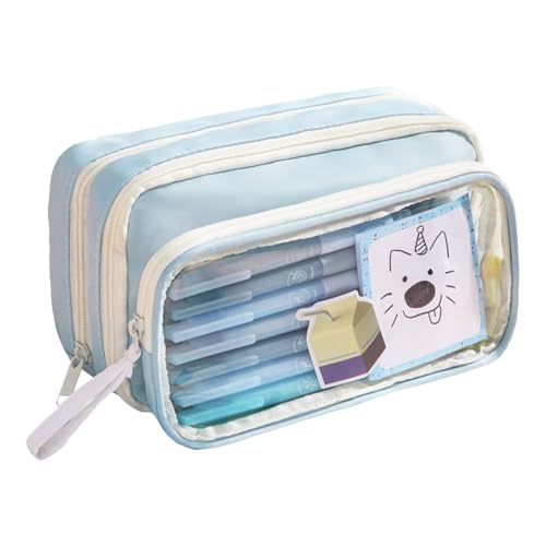 Duqulle Federmäppchen,Tragbare Schreibwaren Federtasche - Hochkapazität Schreibwaren Organizer für Kinder Jugendliche Erwachsene von Duqulle