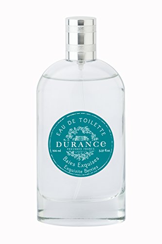 Durance en Provence Serie 'Les Eternelles' - Eau de Toilette Köstliche Beeren (Baies Exquises) 100 ml mit Zerstäuber von DURANCE