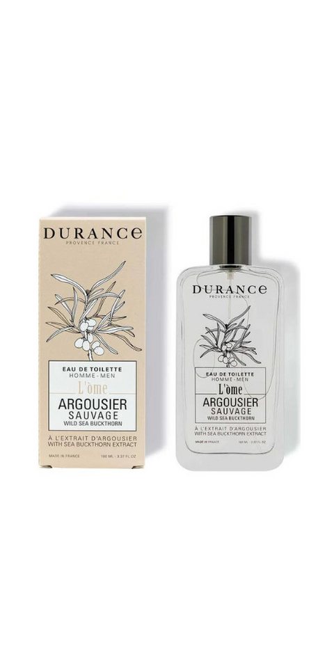 Durance Eau de Toilette Wilder Sanddorn 100 ml, Zitrusfruchtig, Aromatisch, Holzig - ein toller Herrenduft. Durance Eau de Toilette Wilder Sanddorn 100 ml, Zitrusfruchtig, Aromatisch, Holzig - ein toller Herrenduft. von Durance