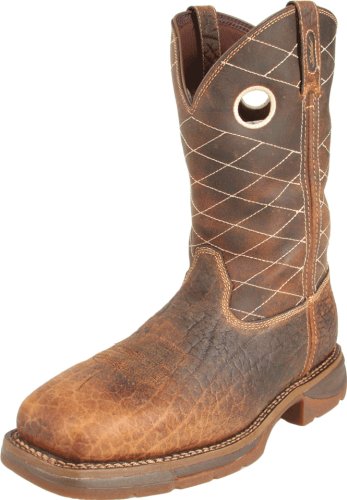 Durango Herren DB4354 Lässige Stiefel, Umbra gebrannt und Dunkelbraun, 43 EU Weit von Durango