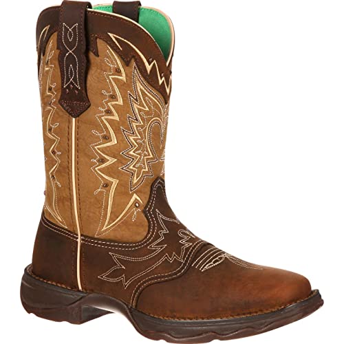 Durango Damen Rd4424 Traditionelle Cowboystiefel, Nikotin und Braun, 39 EU von Durango