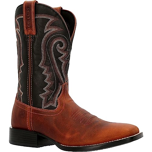Durango Herren Westward Inca Brown Western Boot Westernstiefel, Schwarz, 45 EU von Durango