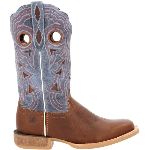 Durango Lady Rebel Pro Damen Westernstiefel, Größe 47, Goldbraun und Immergrün, 9.5 Women/9.5 Men von Durango