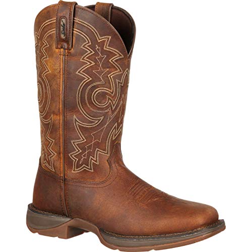 Durango Men's 11 Inch Pull-On Steel Toe DB4343 Western Boot von Durango