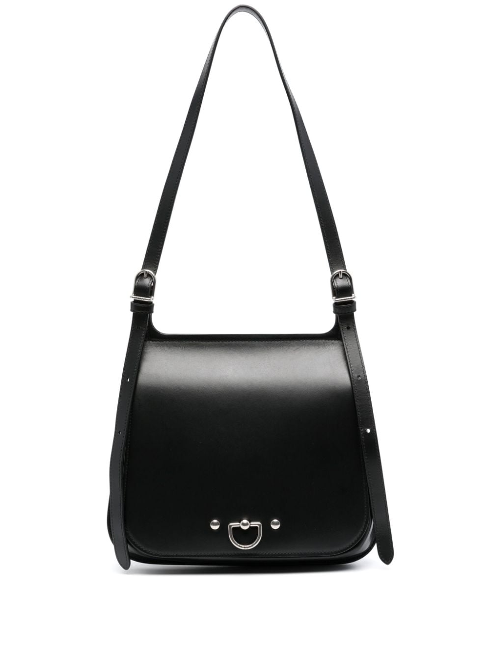 Durazzi Milano Handtasche mit D-Ring - Schwarz von Durazzi Milano