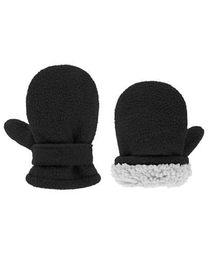 Durio Baby Handschuhe mit Fleece Winterhandschuhe Fäustlinge Kinder Handschuhe Kinder Skihandschuhe für Babys Mädchen Jungen von Durio