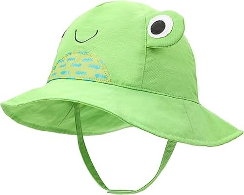 Durio Baby Sonnenhut Jungen Sonnenhut Kinder Sonnenhut Baby Jungen Uv Schutz Breite Krempe Fischerhut Hut Sonnenschutz Unisex Junge Mädchen Kleinkind von Durio