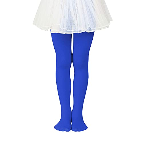 Durio Kinder Mädchen Strumpfhose Ballett Tanz Student Training Tanzstrumpfhose mit Fuß Kinderstrumpfhose Fleisch Marineblau 9-14 Jahre von Durio