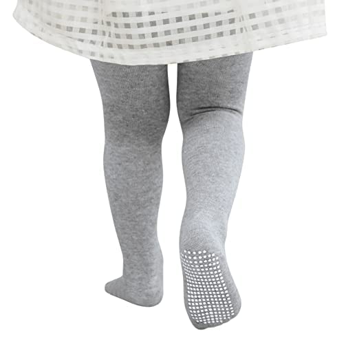 Durio Strumpfhose Baby Baumwolle Kinderstrumpfhose Mit Stopper Anti-Rutsch Warme Strümpfe Leggings von Durio