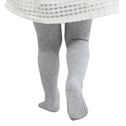 Durio Strumpfhose Baby Baumwolle Kinderstrumpfhose Mit Stopper Anti-Rutsch Warme Strümpfe Leggings von Durio