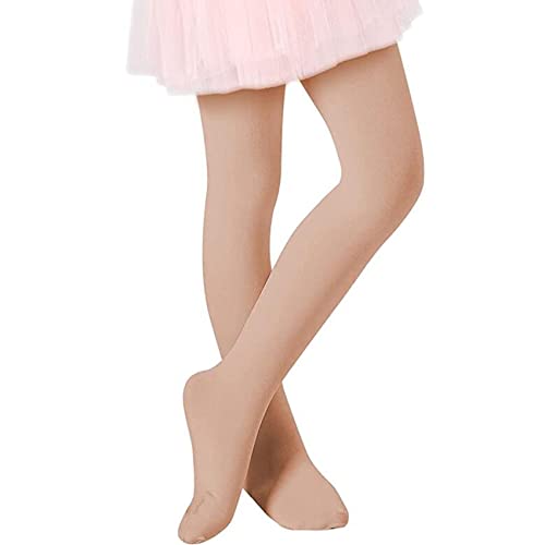 Durio Strumpfhose Mädchen Elastisch Babystrumpfhose Ballettstrumpfhose Tanzstrumpfhose Anti-Rutsch Farbe 3-6 Jahre (Tag Size M) von Durio