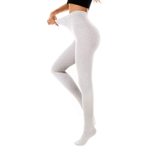 Durio Damen Winter Extra Warm Strumpfhosen Gefütterte Thermo Leggins für Wärmende Fleece Strumpfhose Beige Einheitsgröße von Durio