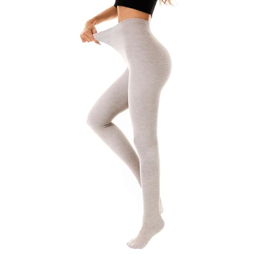 Durio Thermo Strumpfhose Damen Winter Extra Warm Strumpfhosen Damen Gefütterte Strumpfhose Thermo Leggins für Damen Farbe der Erde Einheitsgröße von Durio