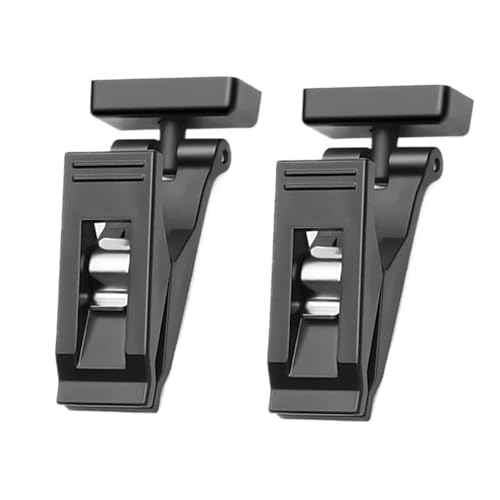 Auto-Tickethalter | Magnetische Auto-Halterung mit Aufbewahrungsclips, 2 Stück selbstklebende Organizer für Brillen, Taschen und Dokumente, Magnetisches Modell, Se référer au descriptif, Siehe von Duroecsain