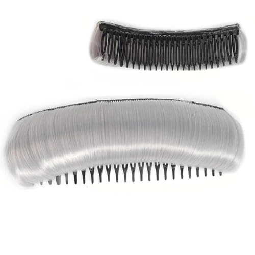 Bump It Up Volume Hair Base Styling Insert Braid Tool Hair Bump Up Comb Clip Bun Hair Pad Accessories for Women Girls Hairstyle von Duroecsain