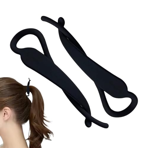 Duroecsain Banana Claw Clip - 2er Set Mit Fester Halt Banana Clips - Stylishes Nicht Rutschfestes Haarzubehör Für Frauen Mädchen Für Alltag Schule Party Urlaub Casual von Duroecsain