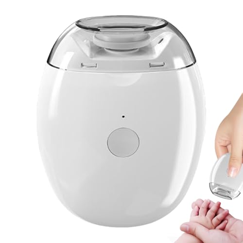 Duroecsain Elektrischer Nagelknipser für Babys, elektrischer Nagelknipser für Babys, Haushaltsnagelknipser mit 3 einstellbaren Geschwindigkeiten, Sicherheitsschneider für Erwachsene und von Duroecsain