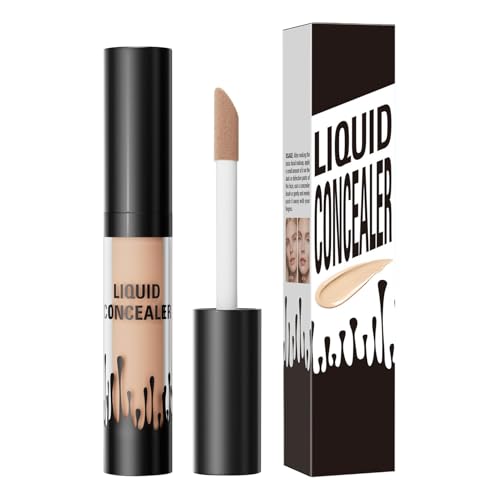 Duroecsain Flüssiger Concealer, Blemish Concealer,Feuchtigkeitsspendendes Bildhauerung Concealer - Langlebiger Teint Booster, Liquid Foundation für Frauen Duroecsain Flüssiger Concealer, Blemish Concealer,Feuchtigkeitsspendendes Bildhauerung Concealer - Langlebiger Teint Booster, Liquid Foundation für Frauen von Duroecsain