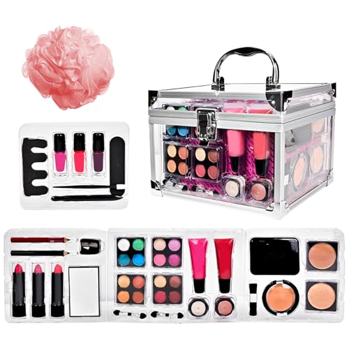 Duroecsain Make-up Set für Frauen Komplett Set, Damen Make-up Set - Acryl Make-up Pack - Gesichts-Make-up Zubehör, Professionelle Beauty-Werkzeuge mit von Duroecsain
