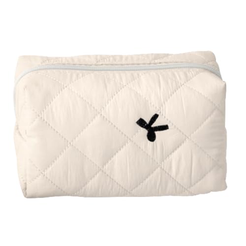 Duroecsain Make -up -Tasche, kosmetikbeutel - Bleistiftbeutel,Ästhetische große Reise -Make -up -Beutel -Organisator -Bleistiftbeutel -Accessoires für Frauen von Duroecsain