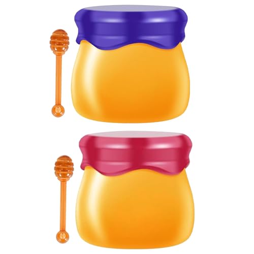 Lippenbalsam, Honey Lip Balm, für die Pflege der Lippen, Overnight, Lip Sleeping, Bee Natural Lip Balm, um feine Linien der Lippen aufzuhellen, 2 Stück Lippenbalsam, Honey Lip Balm, für die Pflege der Lippen, Overnight, Lip Sleeping, Bee Natural Lip Balm, um feine Linien der Lippen aufzuhellen, 2 Stück von Duroecsain