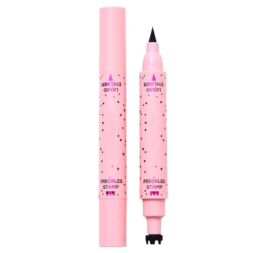 Sommersprossen Stift & Eyeliner, 2-in-1 Wasserdichter Freckles Stift & Eye Liner von Duroecsain