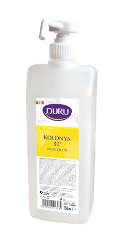 Duru Einfache Anwendung für professionelle Friseure und Köln-Enthusiasten, Spray mit einfacher Pumpe, Zitrone, 750 ml (1 Stück) von Duru