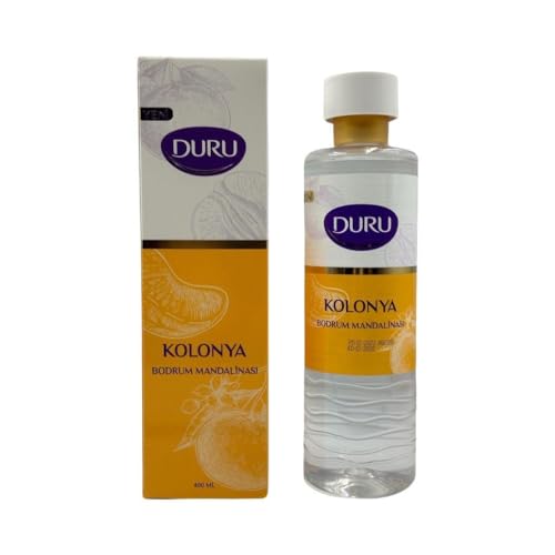 Duru Mandarin Kolonya 2x400 ml, türkisches Aftershave mit Mandarinenduft von Duru