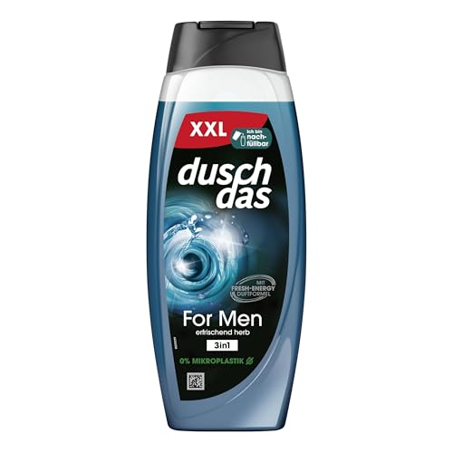 Duschdas 3-in-1 Duschgel & Shampoo For Men XXL Duschbad mit Fresh-Energy-Duftformel sorgt für einen erfrischenden Start in den Tag 450 ml Duschdas 3-in-1 Duschgel & Shampoo For Men XXL Duschbad mit Fresh-Energy-Duftformel sorgt für einen erfrischenden Start in den Tag 450 ml von Duschdas