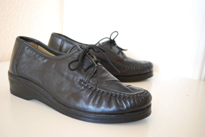 Lady Comfort Loafers - Lederschuhe Luftpolster Sohle Größe 38 Eur, 7.5Us, 5.5 Uk von DustRoad