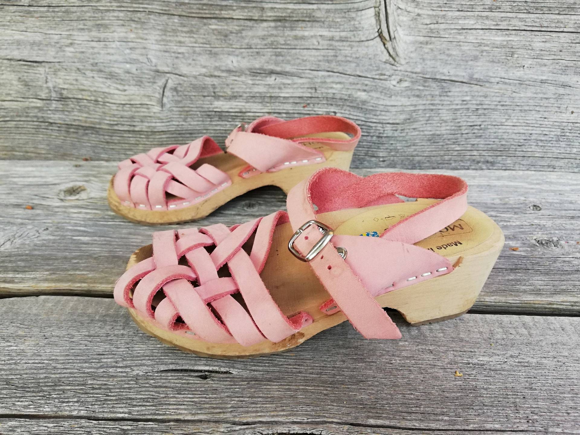 Mädchen Clogs Sandalen - Größe 30, Made in Sweden von DustRoad