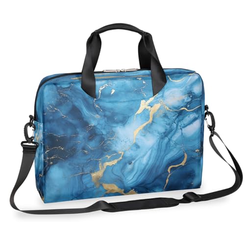 Dusviba Laptoptasche, 40,6 cm, schlanke Business-Aktentasche für Männer und Frauen, Schultertasche mit Griff und abnehmbarem Riemen, für Arbeit, Büro, Computer, Messenger Bag von Dusviba