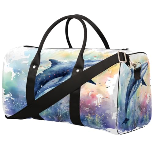 Sporttasche für Damen und Herren, wasserabweisend, faltbar, leicht, für Wochenendausflüge, für Workout, Krankenhaus von Dusviba