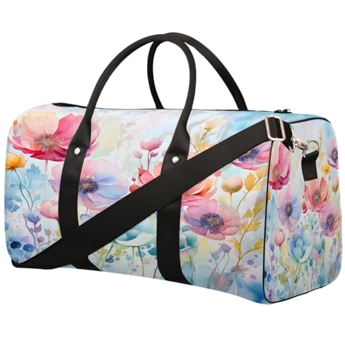 Sporttasche für Damen und Herren, wasserabweisend, faltbar, leicht, für Wochenendausflüge, für Workout, Krankenhaus Sporttasche für Damen und Herren, wasserabweisend, faltbar, leicht, für Wochenendausflüge, für Workout, Krankenhaus von Dusviba