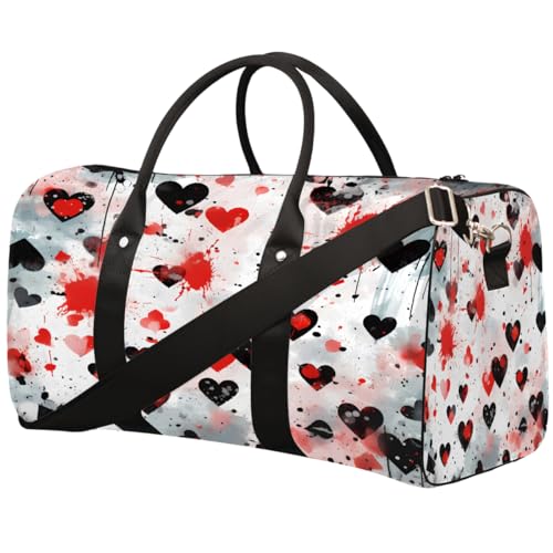 Sporttasche für Damen und Herren, wasserabweisend, faltbar, leicht, für Wochenendausflüge, für Workout, Krankenhaus von Dusviba