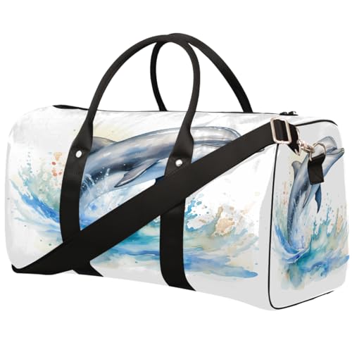 Sporttasche für Damen und Herren, wasserabweisend, faltbar, leicht, für Wochenendausflüge, für Workout, Krankenhaus von Dusviba