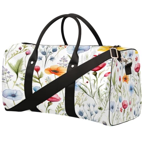 Sporttasche für Damen und Herren, wasserabweisend, faltbar, leicht, für Workout, Krankenhaus Sporttasche für Damen und Herren, wasserabweisend, faltbar, leicht, für Workout, Krankenhaus von Dusviba