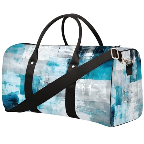 Sporttasche für Damen und Herren, wasserabweisend, faltbar, leichte Handgepäcktasche, Wochenendtasche, für Workout, Krankenhaus Sporttasche für Damen und Herren, wasserabweisend, faltbar, leichte Handgepäcktasche, Wochenendtasche, für Workout, Krankenhaus von Dusviba