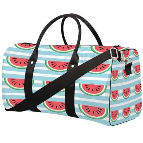 Sporttasche für Damen und Herren, wassermelonenfarben, wasserabweisend, faltbar, leicht, für Workout, Krankenhaus von Dusviba