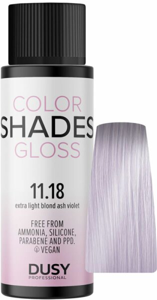 Dusy Professional Dusy Color Shades 11.18 extra platinblond asch violett 60 ml von Dusy Professional
