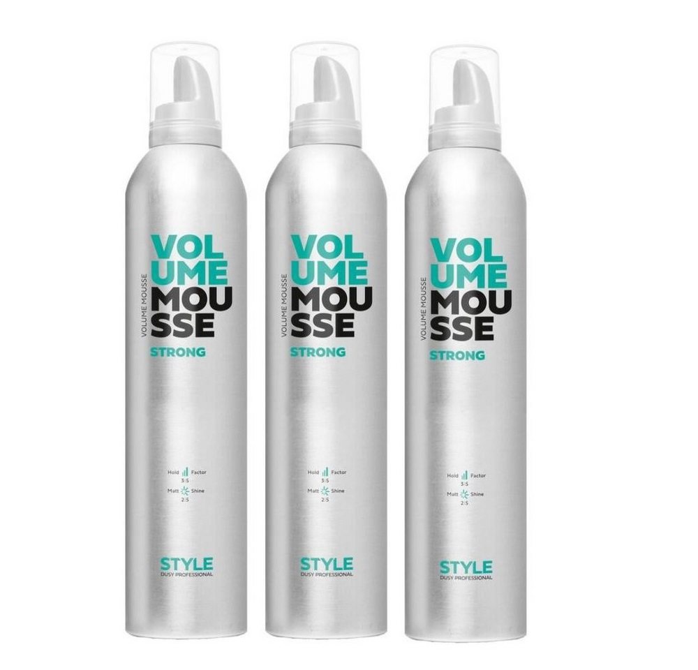 Dusy Professional Haarschaum Dusy Style Volume Mousse strong 400ml 3er Pack von Dusy Professional